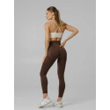 Леггинсы спортивные для фитнеса коричневые LUXE
