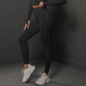 Лосины женские PUSH UP LUXE качество с утяжкой и высокой талией чёрные Лосины женские PUSH UP LUXE качество с утяжкой и высокой талией чёрные