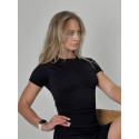 Костюм для фитнеса пуш ап LUXE футболка и шорты черный
